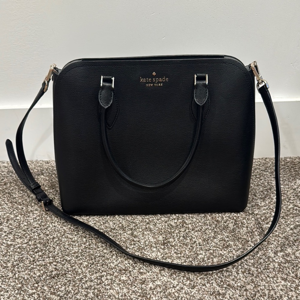 Kate Spade Black Leather Handbag